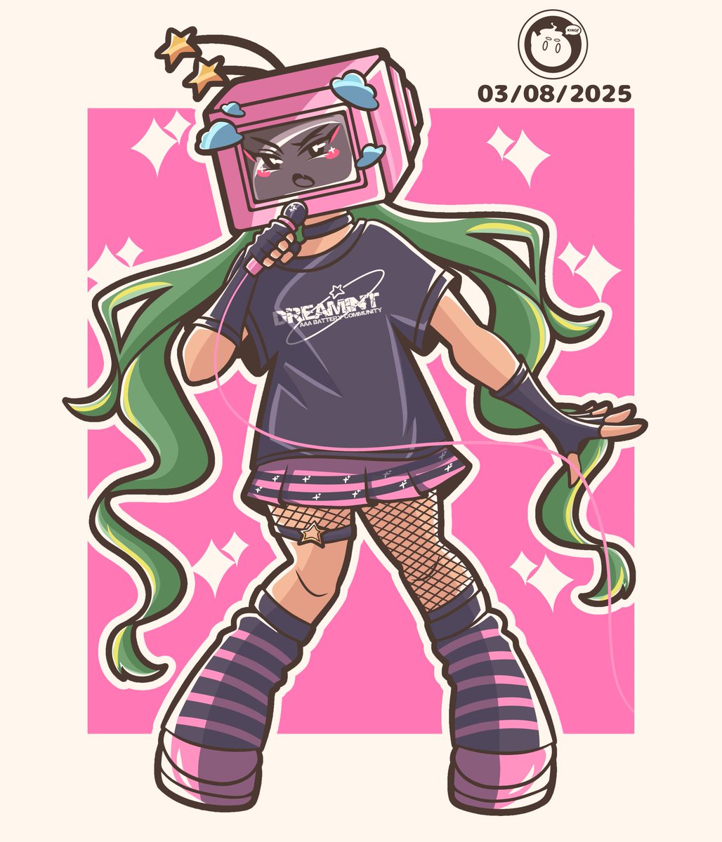 kino98xp's tweet photo. Punk style with @Dreamint_v
๐คโจ
#mintdraw #VtuberID https://t.co/MTvXJChAB0