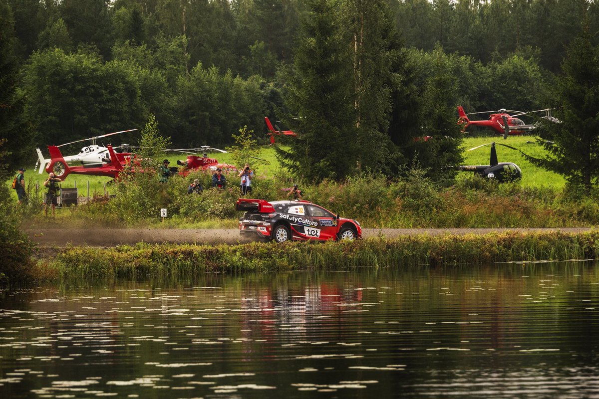 MSesks's tweet photo. SS20 | @RallyFinland 🇫🇮
Good run. Slowly starting to understand Finland. Would be great to get back here next year. I really enjoyed the rally!

#WRC #SectoRallyFinland #Sesks #Francis #MSport #SafetyCulture #Rally1 #Tet #11lv #Storent #OtankiMill #Virši #Armora #Miķelis #Redbull https://t.co/5sLksAuAKm