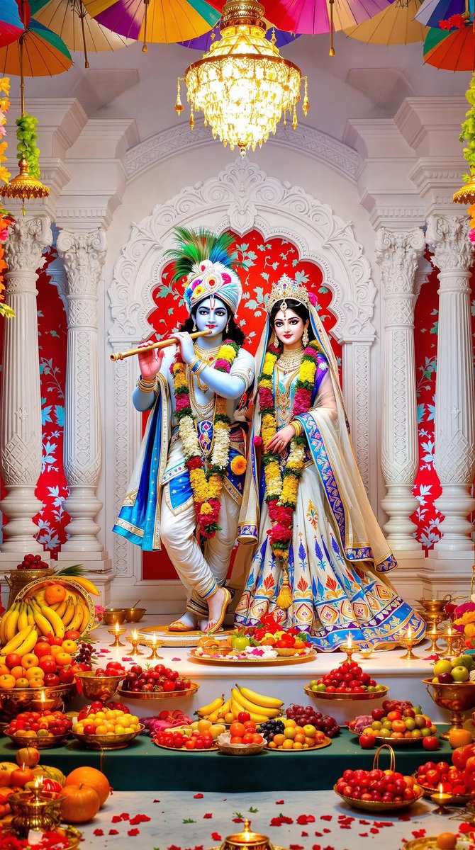 कृष्ण कहते हैं, कर्म कर जा तू,
फल की चिंता छोड़ दे, बस डूब जा तू।
राधा की तरह प्रेम से जी ले,
हर मुश्किल को मुस्कान से सी ले