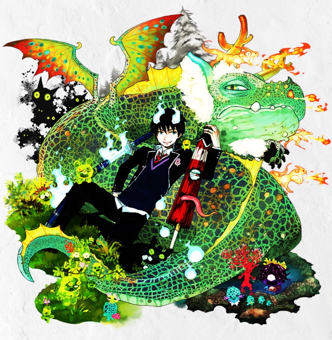 Daily Blue Exorcist 🏳️‍🌈 (@dailyblueexo) on Twitter photo 