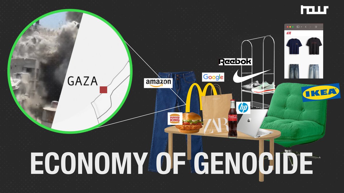 Genocide isn’t just committed — it’s enabled. By corporations, governments, and consumers. <a href="/_ali_javed_/">Ali Javed</a> explains how tech, arms, finance &amp; retail industries profit from Israel’s genocide in Gaza. 

Watch here: youtube.com/watch?v=GcTe-6…

 #BDS #EconomyofOccupation #EconomyofGenocide