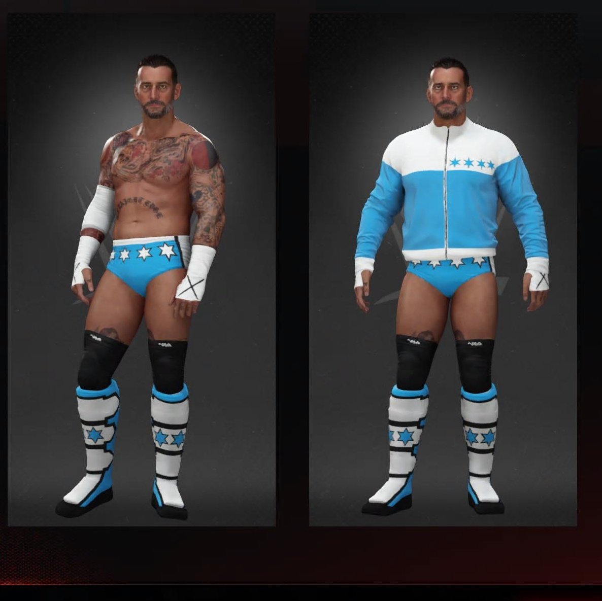 AxmanVDM's tweet photo. @WWEFrazer CM Punk SummerSlam 2025 avec sa tenue d'entrée #FantasticFour      

À télécharger sur #WWE2K25 sur #PS5 avec les hashtags #CMPunk #SummerSlam    et #AXMAN https://t.co/XlVabPBHUV
