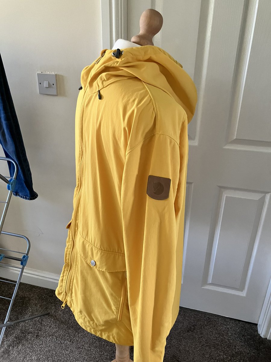 <a href="/adiFamily_/">adiFamily</a> Fjallraven Greenland jacket, yellow, large, P2P 23”, barely worn, very very good condition £45 TYD. PP F&amp;F or add 4% G&amp;S