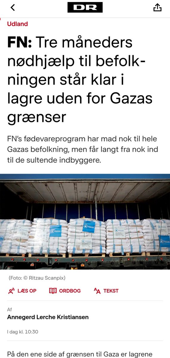 Det er blevet MEGET bedre de sidste ca. 2 mdr., men man kan stadig tage sig til hovedet over #dkmedier. Hvordan er det muligt både, at skrive en rubrik og en underrubrik uden at nævne årsagen og problem nr. 1?: Israel. #dkpol
