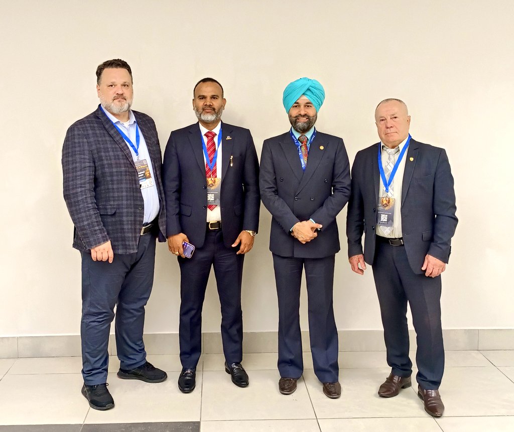 RtnManpreet (@rtnmanpreet) on Twitter photo Meeting with Belarusian Universal Commodity Exchange and Facilitation for listing of Commodities from India which will soon to be accredited supported by <a href="/ICIBIndia/">Indian Chamber Of International Business</a>
<a href="/IndiainBelarus/">India in Belarus</a> <a href="/BelarusMFA/">Belarus MFA 🇧🇾</a> <a href="/MEAIndia/">Randhir Jaiswal</a> Meeting with Belarusian Universal Commodity Exchange and Facilitation for listing of Commodities from India which will soon to be accredited supported by <a href="/ICIBIndia/">Indian Chamber Of International Business</a>
<a href="/IndiainBelarus/">India in Belarus</a> <a href="/BelarusMFA/">Belarus MFA 🇧🇾</a> <a href="/MEAIndia/">Randhir Jaiswal</a>