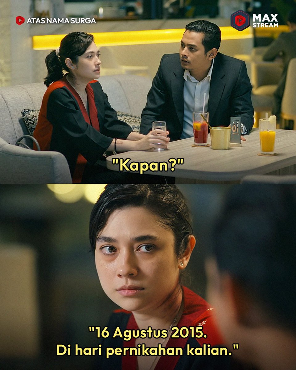 Maxstream_TV's tweet photo. Ketika mantan pacar muncul saat sudah berumah tangga, apakah bakal jadi ujian berat? 😱

Cari tau jawabannya di film Atas Nama Surga. Tayang GRATIS di MAXStream! 🤗

#AtasNamaSurga https://t.co/noH8IuYwmu