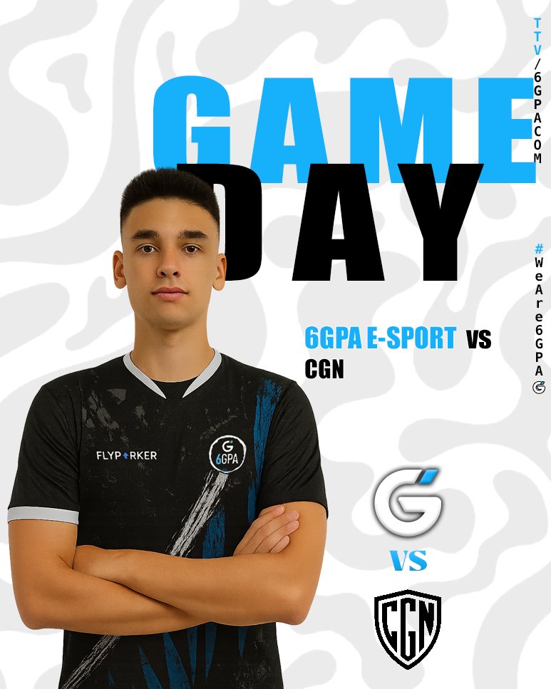 6GPA (@6gpacom) on Twitter photo 🔥Rematch-Time!
Heute treffen wir erneut auf <a href="/cgnesportsgg/">CGN Esports</a> und diesmal haben wir noch eine Rechnung offen!
Wir sind bereit, alles zu geben 💪
Seid live dabei und unterstützt uns!
#6GPA #CGN #Rematch #Playoffs #Valorant #Esports 🔥Rematch-Time!
Heute treffen wir erneut auf <a href="/cgnesportsgg/">CGN Esports</a> und diesmal haben wir noch eine Rechnung offen!
Wir sind bereit, alles zu geben 💪
Seid live dabei und unterstützt uns!
#6GPA #CGN #Rematch #Playoffs #Valorant #Esports
