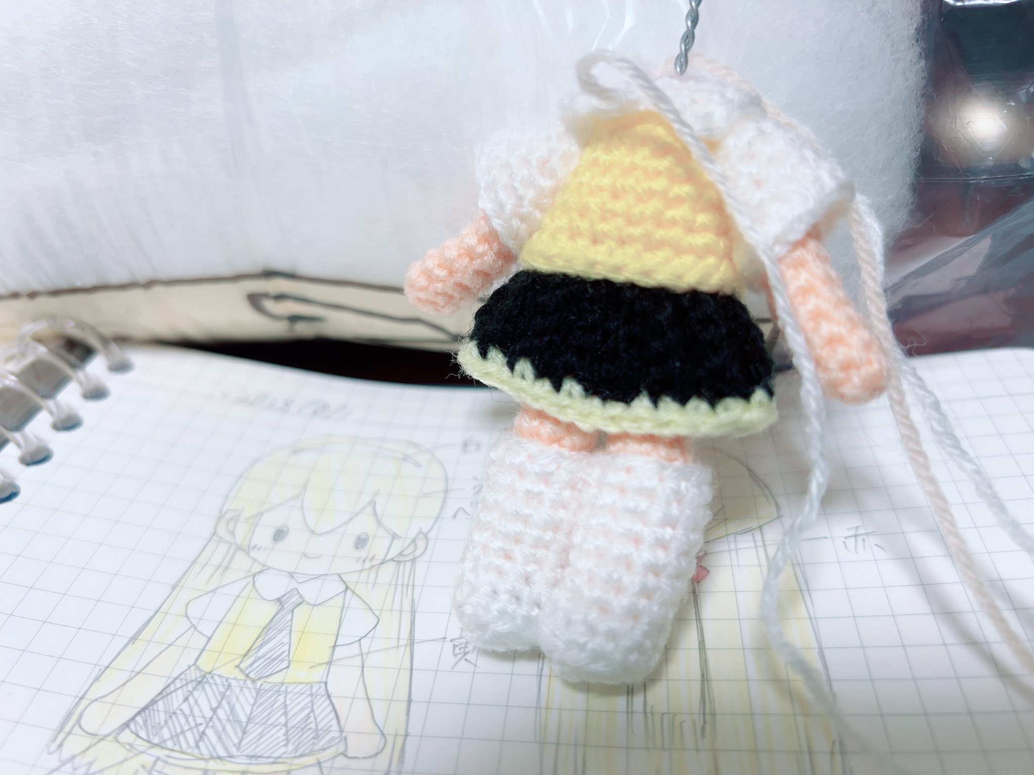 ちびすけ様 あみぐるみのオーダーありがとうございました⸜(*ˊᵕˋ*)⸝ あみぐるみ作家みさきち🦊⛩️あみぐるみオーダーメイド受付中