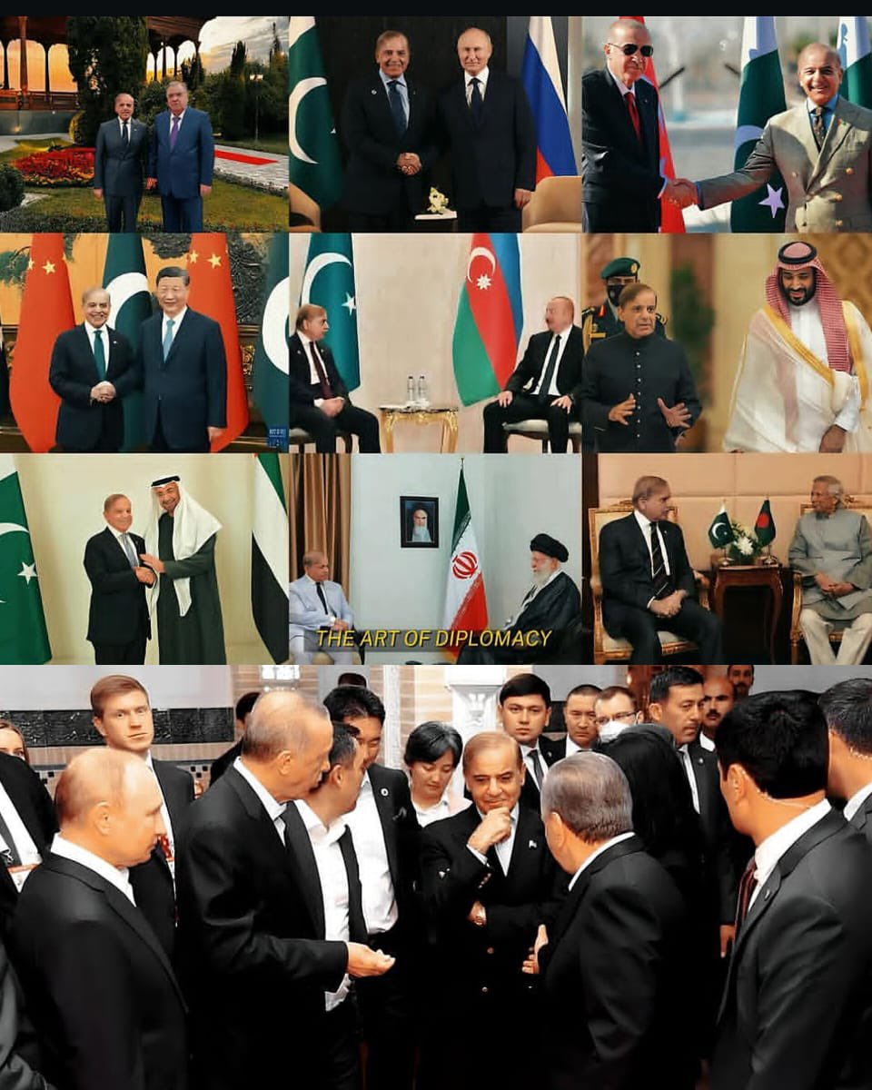 From the USA to China, Russia to Turkey, Iran, Azerbaijan, Saudi Arabia, the UAE  and after a long gap Better Relations with Bangladesh... Pakistan has restored ties across the board. The Pakistan-Turkey-Azerbaijan trio grows stronger, while India stands isolated. Hats off to