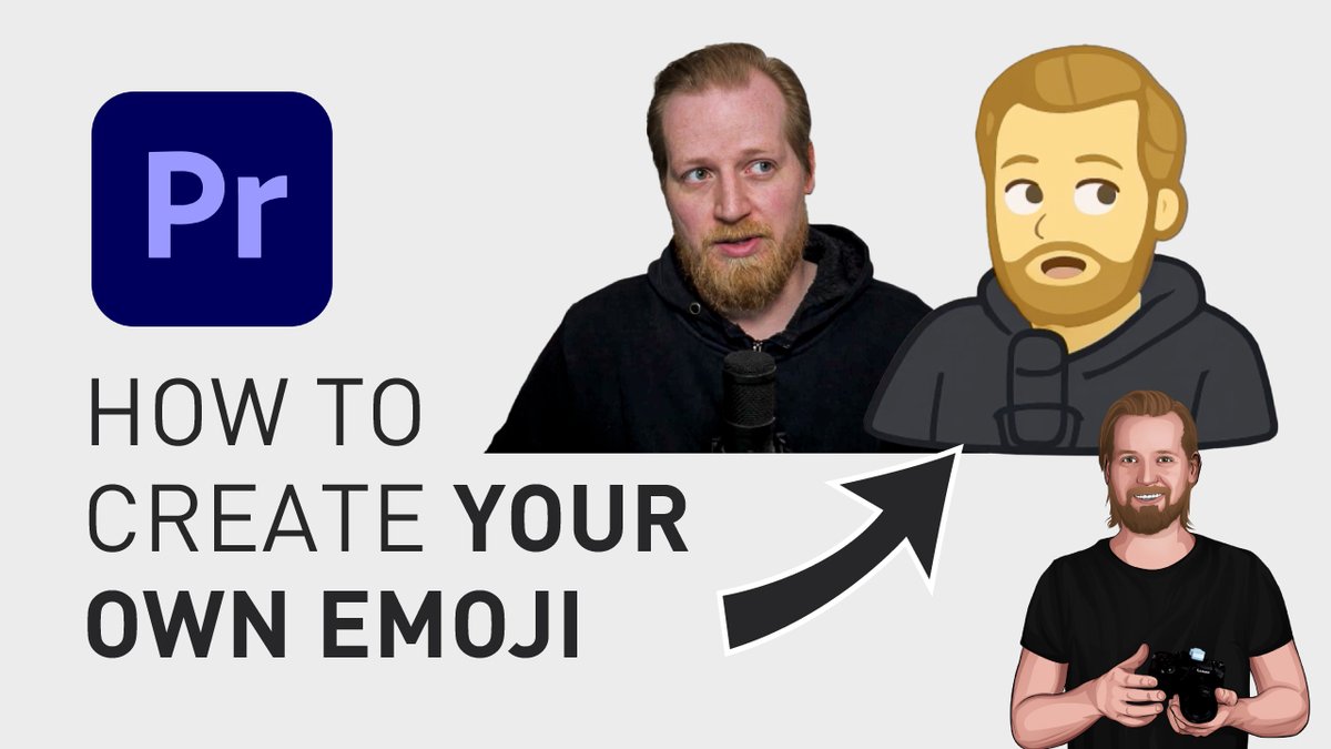 davidlindgren89's tweet image. ⏱ 83-sec tutorial:
How to make your own emojis in Adobe Premiere Pro
💻 Watch the tutorial here:
youtube.com/watch?v=QnLrsH…
#PremiereProTips #EditInPremierePro #PremiereProEditor #AdobePremiere #AdobePremierePro