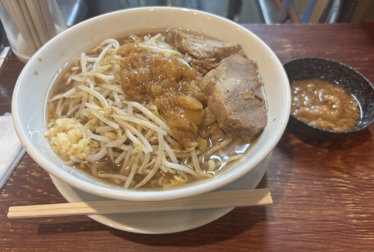 久しぶりに二郎キメました❕🍜