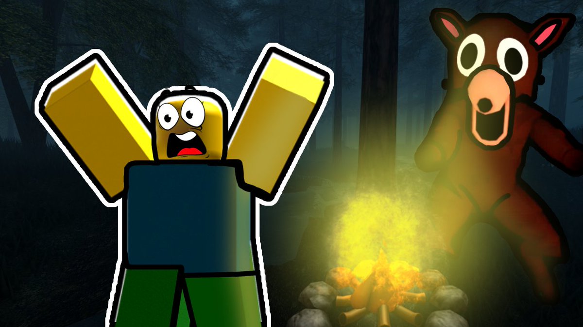 _CloudyyDesign's tweet image. Nova Thumbnail de Roblox, só que agora é de 99 noites na floresta =)

Se você quiser uma thumbnail entre em contato na DM 🙂