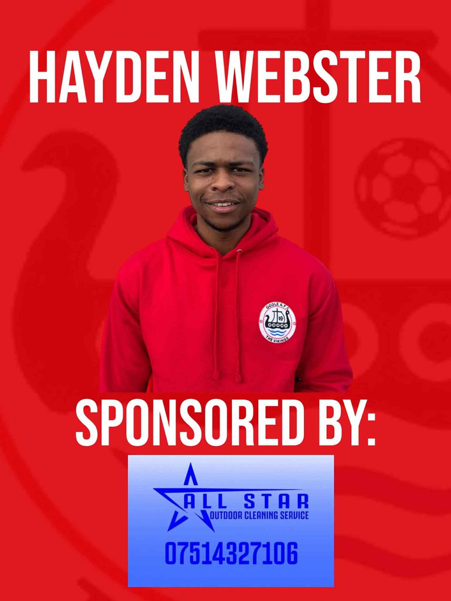 Thank you to All Star Outdoor Cleaning Service for sponsoring Hayden Webster for the 2025/26 season🙌