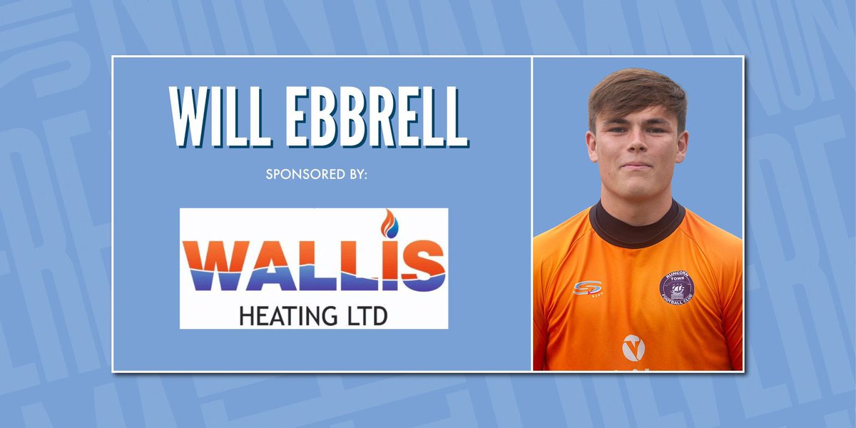 Thankyou to Wallis Heating and Plumbing who are sponsoring Will Ebbrell for the 25/26 season. 🤝

They are a family run plumbing business based in Ellesmere Port.

For more information go to facebook.com/wallisheatingp…
