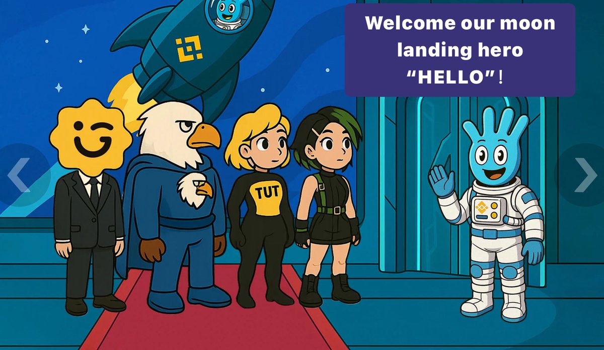 . #哈喽 👋🏻 is what happens when real communities come together to build.

From <a href="/GiggleAcademy/">Giggle Academy</a> to <a href="/EGLL_american/">EaglesLanding🦅</a> to <a href="/four_meme_CS/">Four.Meme Intern</a> _ to <a href="/tutorialtoken/">Tutorial</a> , this is how we learn, grow, and lead on <a href="/BNBCHAIN/">BNB Chain</a>.