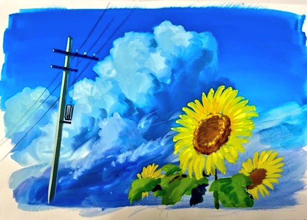 今年も富山の「キレイ堂」さんにてニッカーポスターカラーを使用してのお絵描きイベントを行いました。受講生さんのレベルの高さに「自分も修行せな💦」と焦った次第で…また来年もお邪魔したいと思います！
#キレイ堂
#ニッカーポスターカラー
#30分画