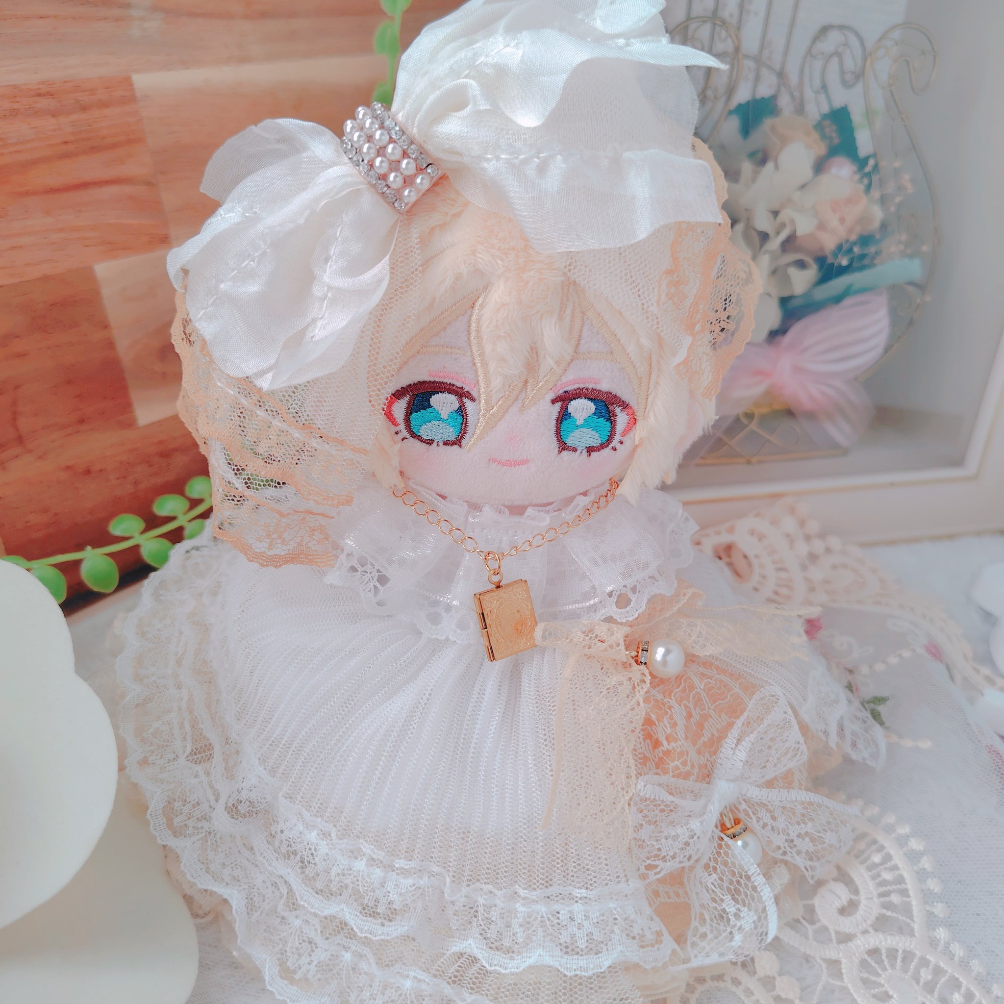 107 ʚ♡ɞYN.さま ぬい服 オーダー ぬい服 オーダー品4-132 ♡♡様 ちびぐるみサイズ - メルカリ