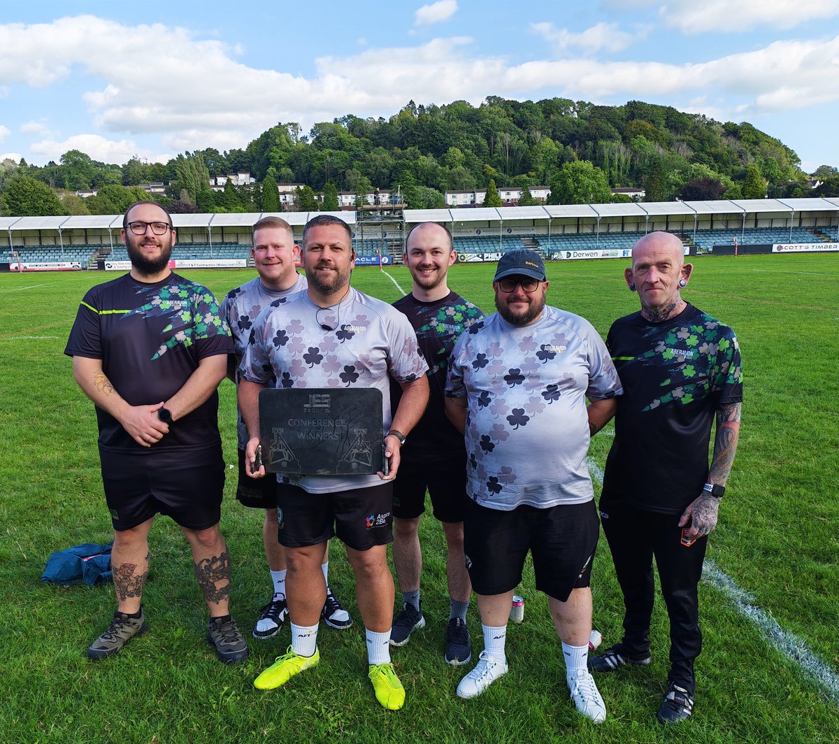 Aberavon Fighting Irish RLFC (@aberavonclub) on Twitter photo The boys behind the boys!
Our fantastic backroom staff pose with the <a href="/WalesRugbyL/">Wales Rugby League</a> Grand Final Champions trophy at <a href="/trefelinbgc/">Trefelin BGC</a>
Our sincere thanks for all that you do for the club, lads. The boys behind the boys!
Our fantastic backroom staff pose with the <a href="/WalesRugbyL/">Wales Rugby League</a> Grand Final Champions trophy at <a href="/trefelinbgc/">Trefelin BGC</a>
Our sincere thanks for all that you do for the club, lads.