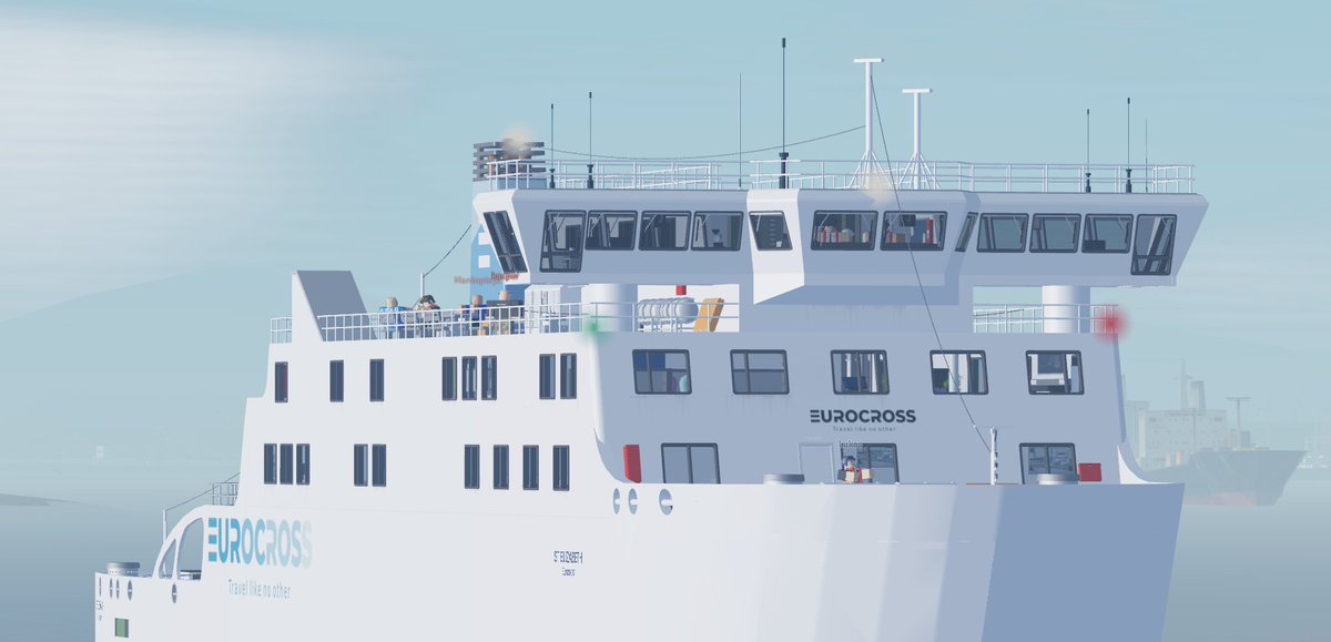 There’s no better way to end the week than with stunning views of the English Channel and the sun shining!🌞

Make sure to join us Friday at 20:00 BST for our next crossing!⚓