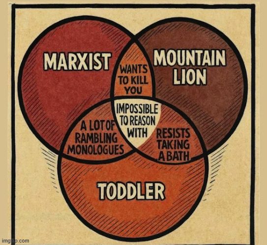 What do a Marxist, a Mountain Lion and a Toddler have in common?