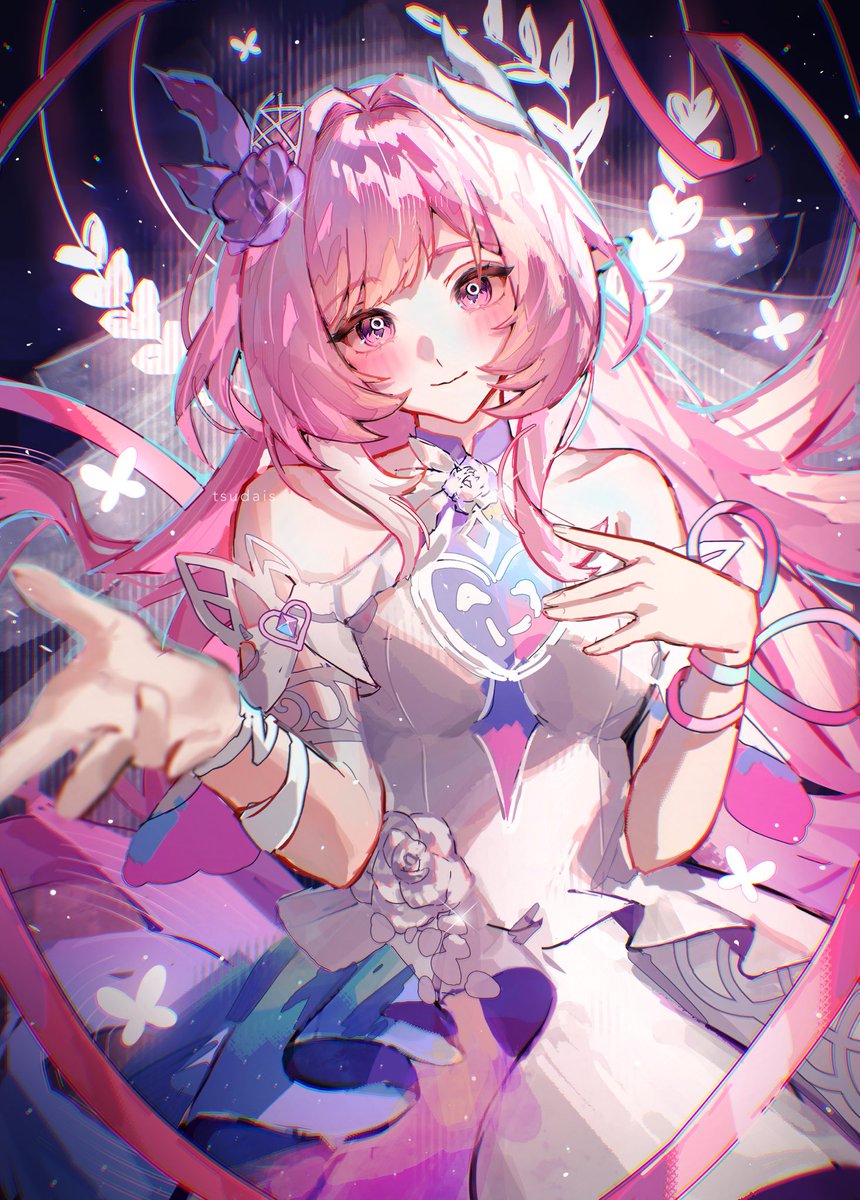 pretty pink lady… #Cyrene #Elysia