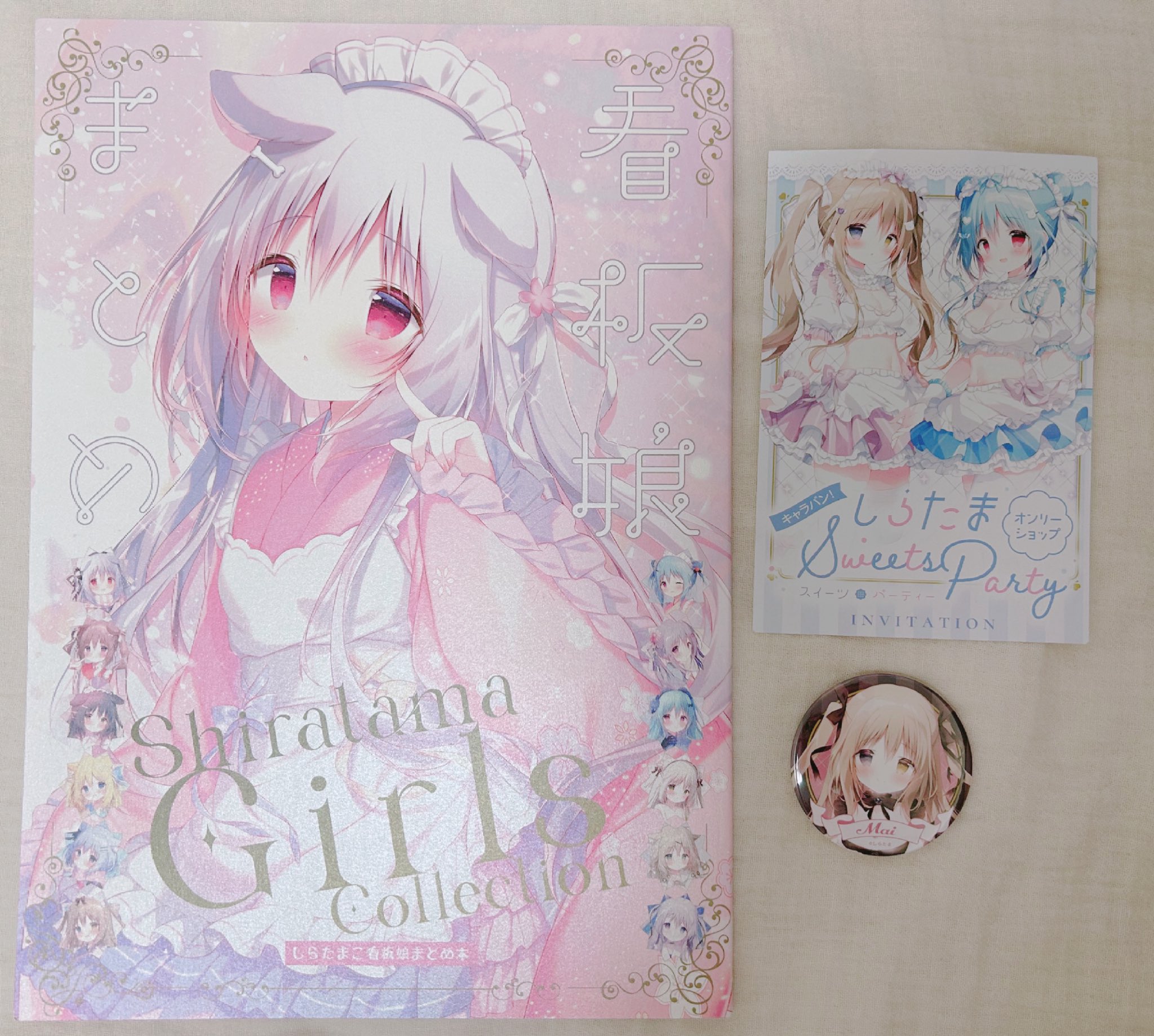色紙　つらら　しらたま　しらたまこ　オンリーショップ　秋葉原会場限定 特典 3枚 Amazon.co.jp: しらたまこ つららちゃんミニ色紙ホルダー