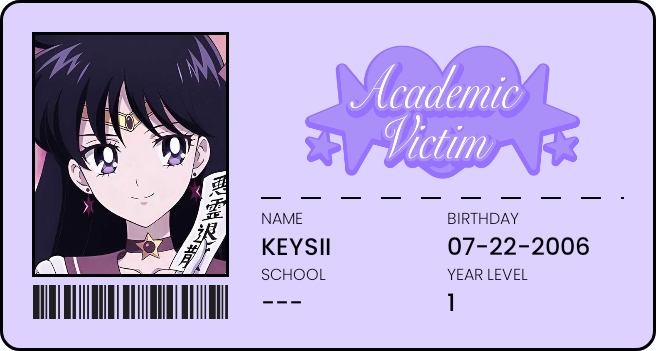 keysiiluvs_'s tweet photo. 👾 . . . restarting ⊹ ࣪ ˖ 
 
         keysii  '06  she/her  +63
         fil/eng  bs nursing freshie
         likes: kpop, animanga, 
         coffee, sleeping 💤  

         ♡ / ↻  to  be  moots  !!

        ╰  #studytwt #studytwtph
             #lifetwt #archivetwt https://t.co/w2b0SWY6oX