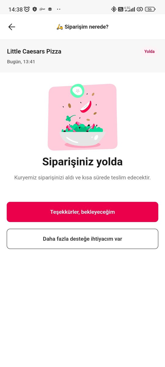 Srhclk's tweet photo. Gene @yemeksepeti gene aynı rezillik!
Müşteri hizmetleri gibi yada sorunu çözmek adına hiçbir işlem yapılmıyor! Sipariş vereli 1 saat den fazla oldu ama yemek sepeti resimerlerde olduğu gibi yalnızca @LittleCaesarsTR müşteri hizmetlerine yönlendiriyor fakat talebi göstermiyorlar https://t.co/65ut9GybYX
