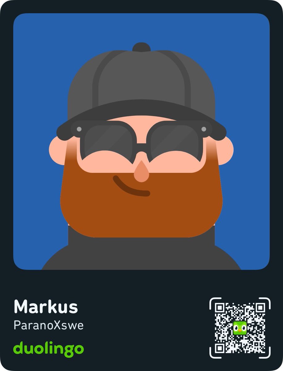 Here’s my profile – let’s be friends duolingo.com/profile/Parano…