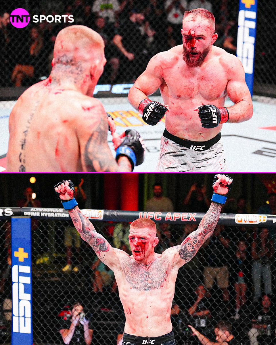 Chris Duncan and Mateusz Rębecki delivered beautiful violence at #UFCVegas108 🤯🔥