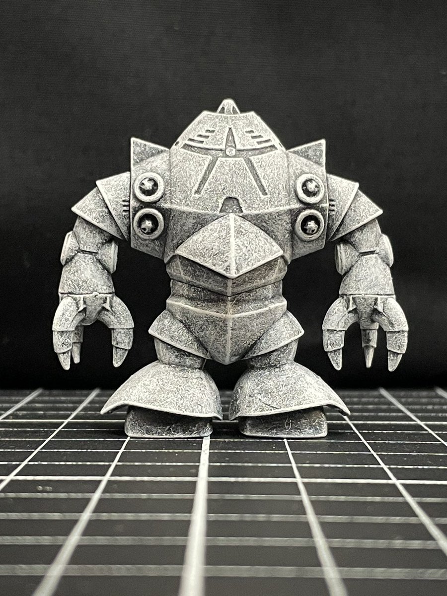 とりあえず、着色しました。写真で見ると実際で見るより平坦に感じます。
汚すかちょっと考え中…

＃チョコサプ