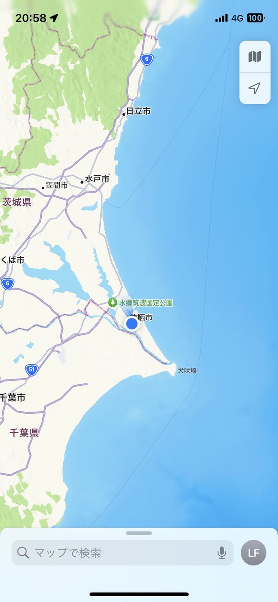 茨城県はじめてきたけどかなりの田舎だったよ