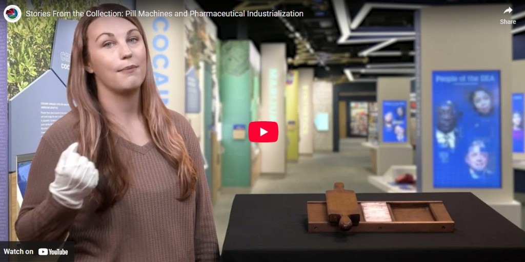 DEAOmahaDiv's tweet image. Scroll, scroll, scroll, STOP! 

In this episode of “Stories from the Collection,” the #DEA Museum showcases a 19th century pill machine used by #pharmacists to make pills by hand.
#MyHowTimesChange #LearnSomethingNew
📹ow.ly/ZNbj50WsQSf