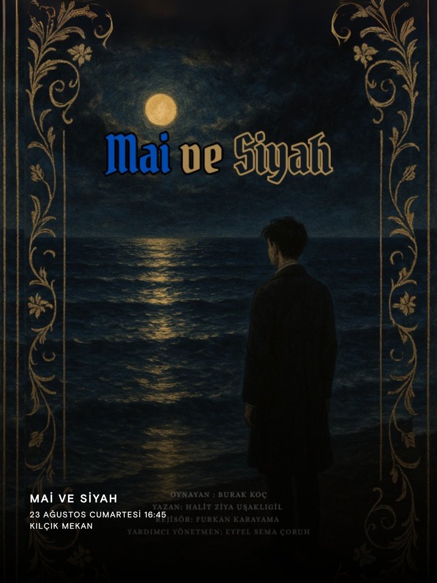 Halid Ziya Uşaklıgil’in unutulmaz eseri "Mai ve Siyah", bu kez tek kişilik etkileyici bir performansla sahnede. 🕺

Bu tiyatro kaçmaz diyorsan, yerin Mobilet’te hazır! 🎫

#Mobilet #Tiyatro #Kültür #Sanat #Etkinlik #İstanbul 

mobilet.com/tr/event/mai-v…