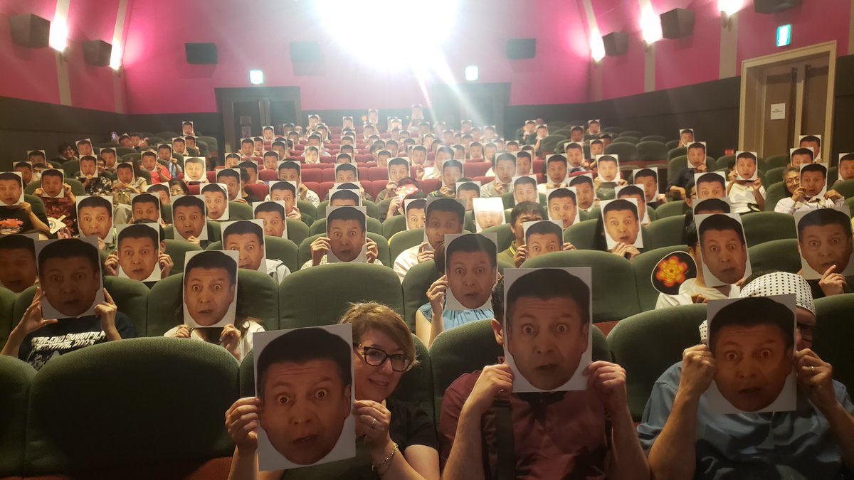 You've got to see it to believe it! An odd moment from the second screening of Ouija Shark 3...