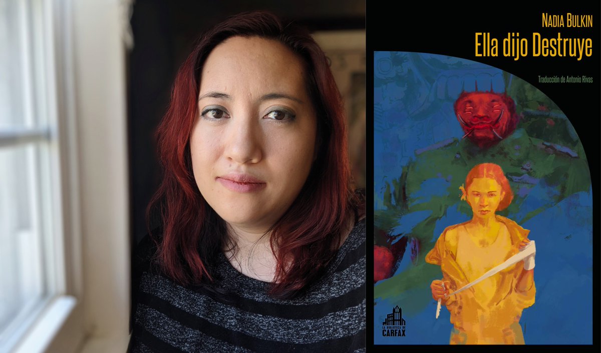 Distópolis 📚 Temp. XI (@distopolis) on Twitter photo #TalDíaComoHoy en 1987, nacía en Yakarta (Indonesia) la politóloga y escritora Nadia Bulkin <a href="/nadiabulkin/">Nadia Bulkin</a>, autora de la premiada colección de cuentos ELLA DIJO DESTRUYE, publicada en español por el sello La Biblioteca De Carfax <a href="/bibliocarfax/">La biblioteca de Carfax</a>. #HappyBirthday #NadiaBulkin #TalDíaComoHoy en 1987, nacía en Yakarta (Indonesia) la politóloga y escritora Nadia Bulkin <a href="/nadiabulkin/">Nadia Bulkin</a>, autora de la premiada colección de cuentos ELLA DIJO DESTRUYE, publicada en español por el sello La Biblioteca De Carfax <a href="/bibliocarfax/">La biblioteca de Carfax</a>. #HappyBirthday #NadiaBulkin
