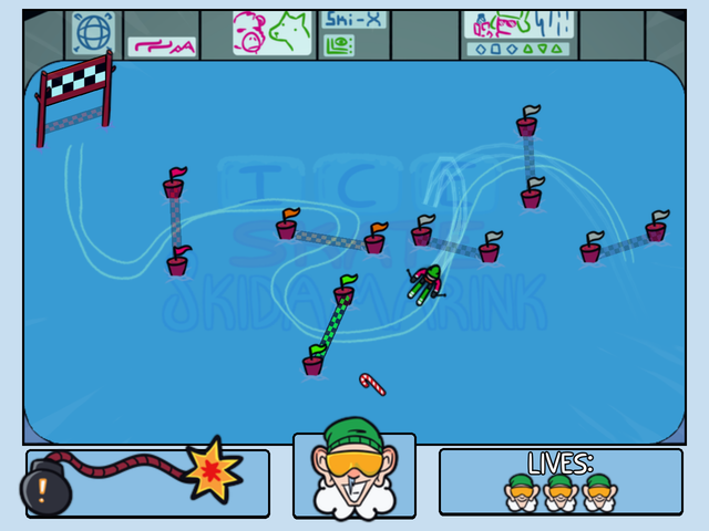 robotchimpz's tweet photo. Friend and I just submitted a silly skiing game inspired by the old Flash era to GMTK!!! #GMTKJam

GO CHECK IT OUT !!!
https://t.co/zELSgUtOpU

ALL ART BY @passalong_ https://t.co/f69fbWYUP0