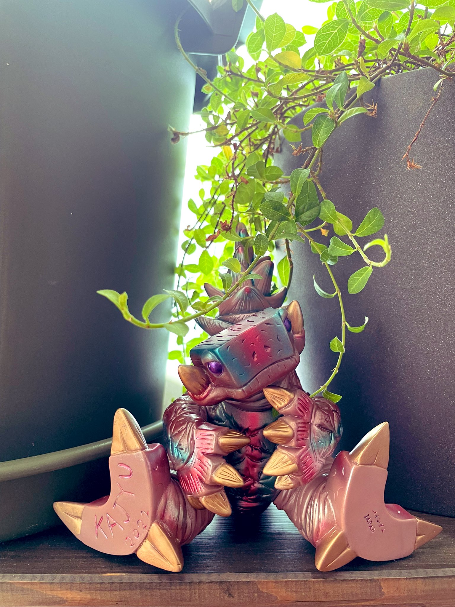 果獣　パインダム　蓄光　ソフビ　勉造形 果獣 パインダム 蓄光 ソフビ 勉造形 果獣 #パインダム #ソフビ