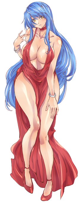 ぱすちゃCの斎香さんにドレス着てもらいました 