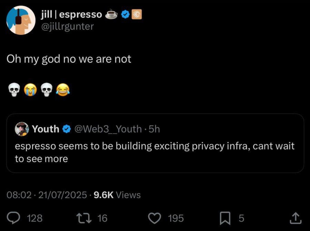Even the founder was shocked when a yapper said what they're building 😂
