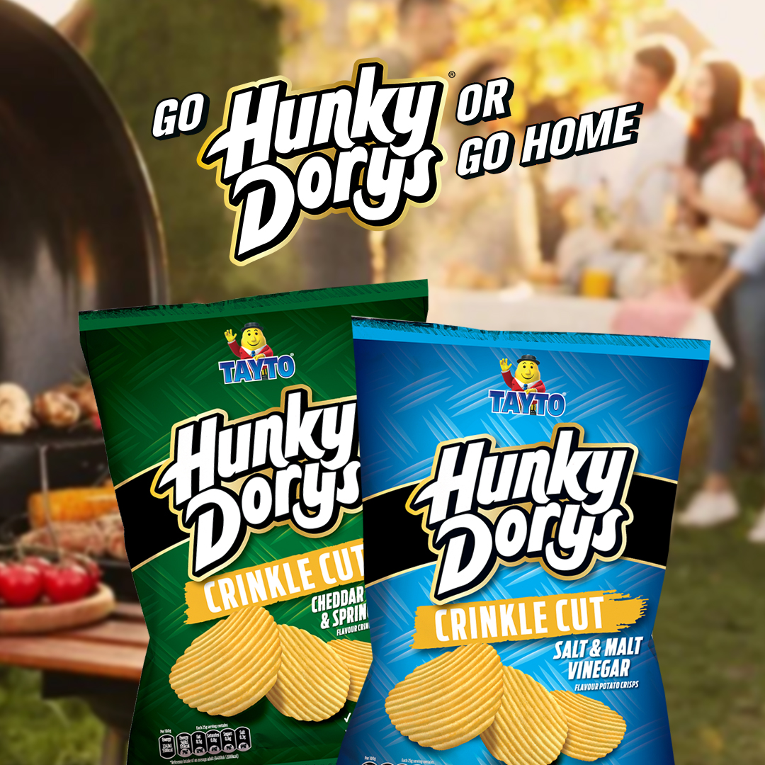 Big flavours for a big weekend! Make it even better with Hunky Dorys #AugustBankHoliday #HunkyDorys #BigBoldFlavours #GoHunkyDorysOrGoHome