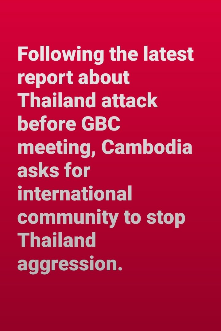 terry_pheaa's tweet image. Let's pray for our country, our people and especially our bravery soldiers 🙏🏻🙏🏻 They won't stop, the world should know how aggressive they're towards our country. 

International Justice For Khmer
#ExposeThailandLies
#JusticeForCambodia