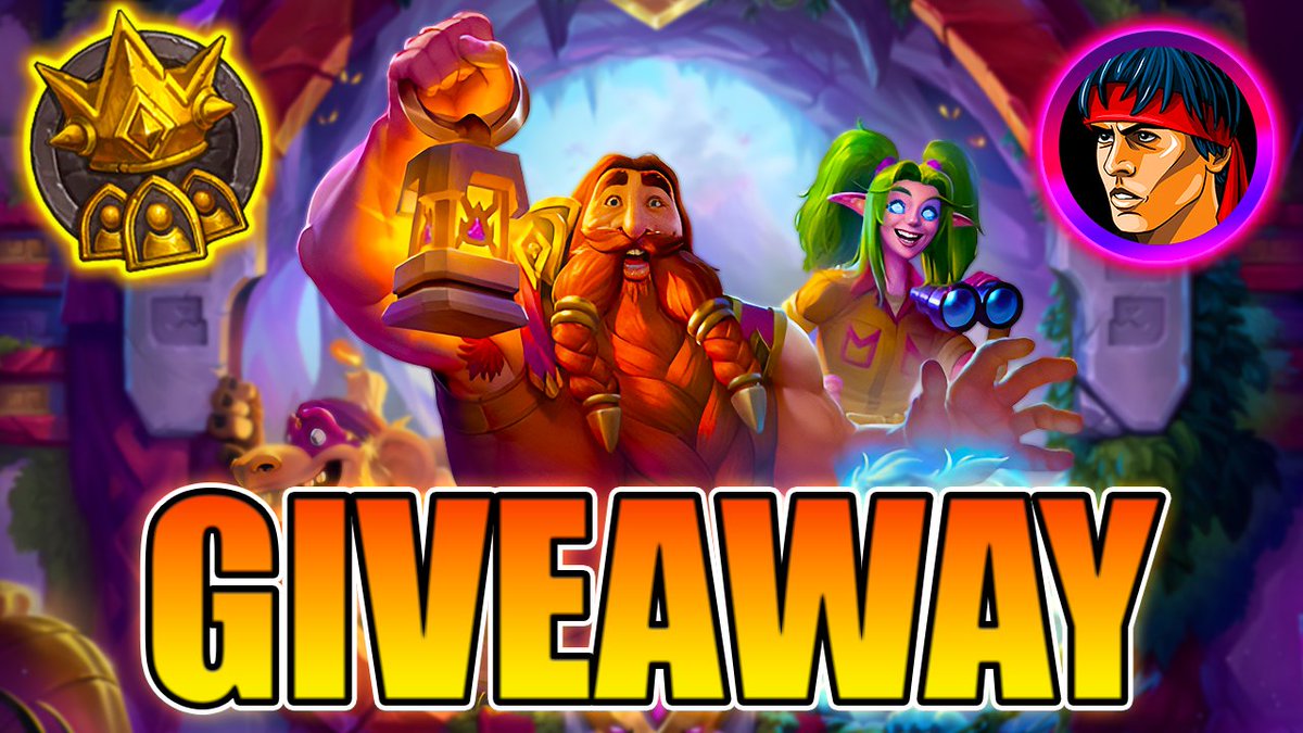GIVEAWAY🥳Battlegrounds: Tavern Pass PLUS for Season 11. Explore the Lost City of Un’Goro!
Kindly provided by <a href="/PlayHearthstone/">Hearthstone</a>
To participate: 
♥️Like and Follow <a href="/Sevel07/">Sevel</a> 
♻️Retweet
The winner will be announced on Tuesday (05/08/25) at 18:00 CEST / 09:00 AM PT.