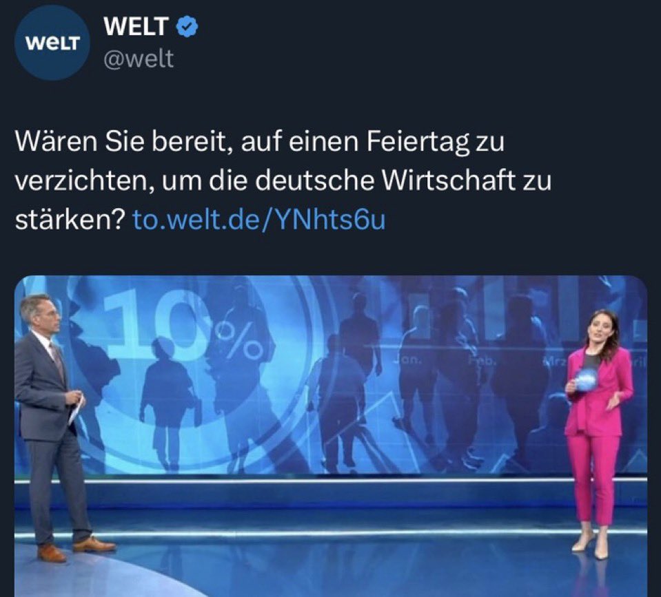 Nein. Aber ich wäre bereit ein paar Millionen Migranten zu remigrieren. Deal?