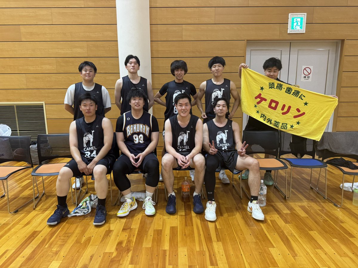 ligatokai's tweet image. 【1部Bリーグ戦】

第1試合終了

CrazyTroops 68
Camel 72

Camelが見事、勝利を収めました！

#リーガ東海試合結果