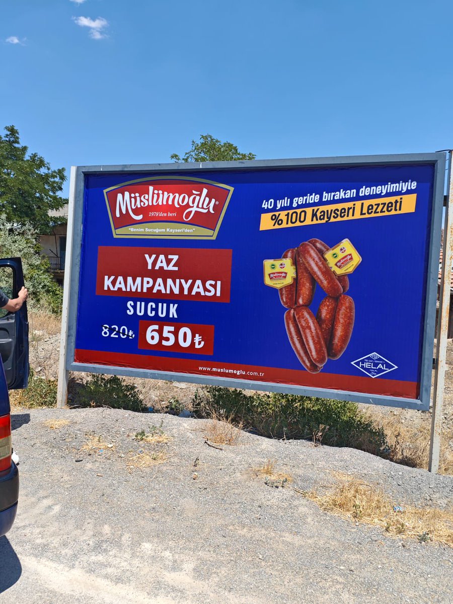 dmrmedyacom's tweet photo. “Müslümoğlu Sucuk” Kayseri Yeşilhisar Billboard Reklam Çalışması.
#dmrmedya #bünyanbillboard #kayseri #bünyan #kayseribillboard #reklamajansı #mimarsinanosbbillboard #doubleboard #osbbillboard #yeşilhisarbillboard https://t.co/PCkuxmYP59