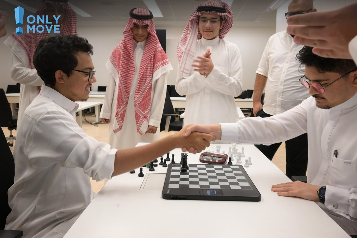 OnlyMoveChess's tweet image. Our first tournament at KAUST 💙 Moments from an unforgettable day ✨️♟️
#KAUST #jeddah #ChessTournament