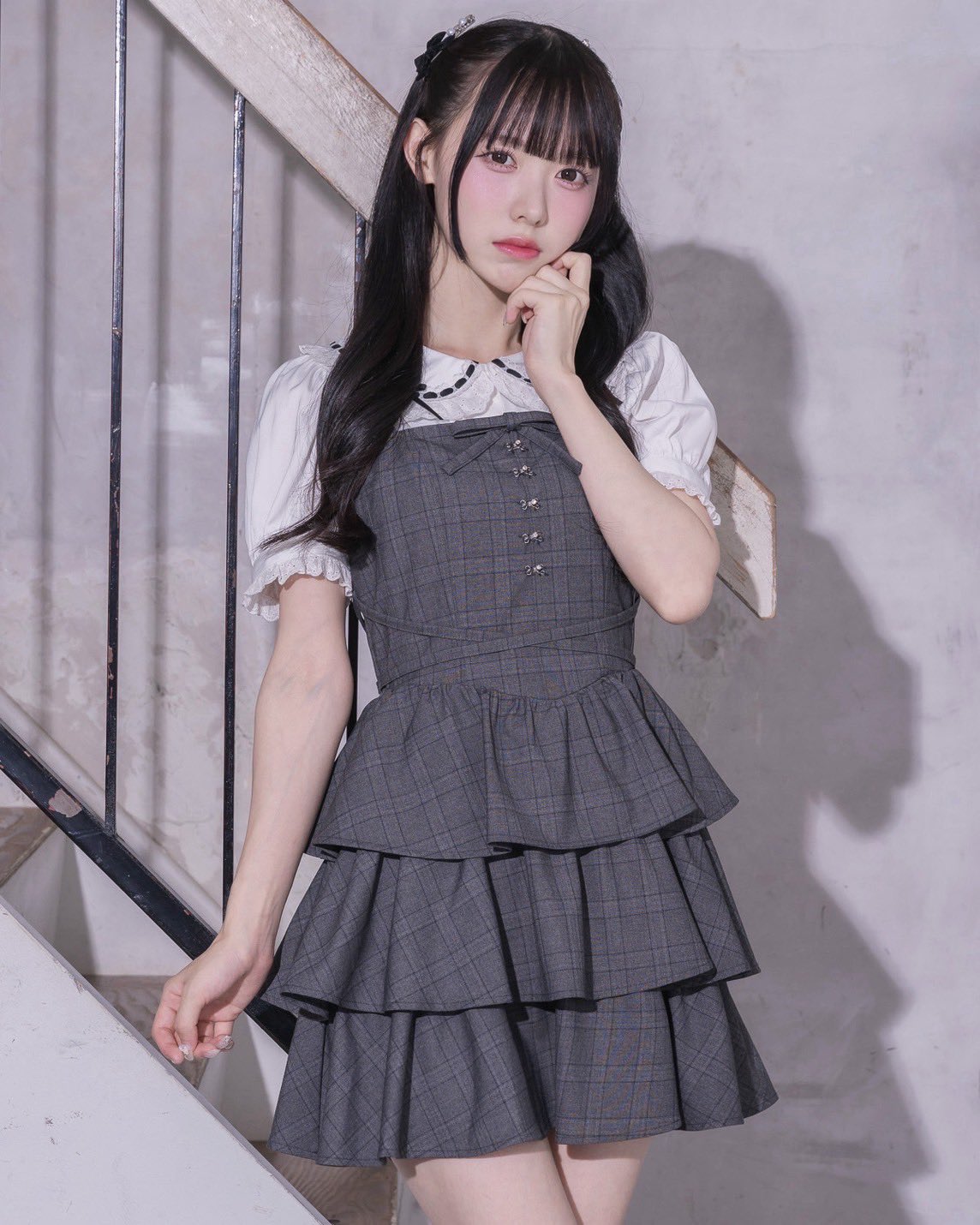 Pium フロントファスナージャンパースカート フロントファスナージャンパースカート – pium