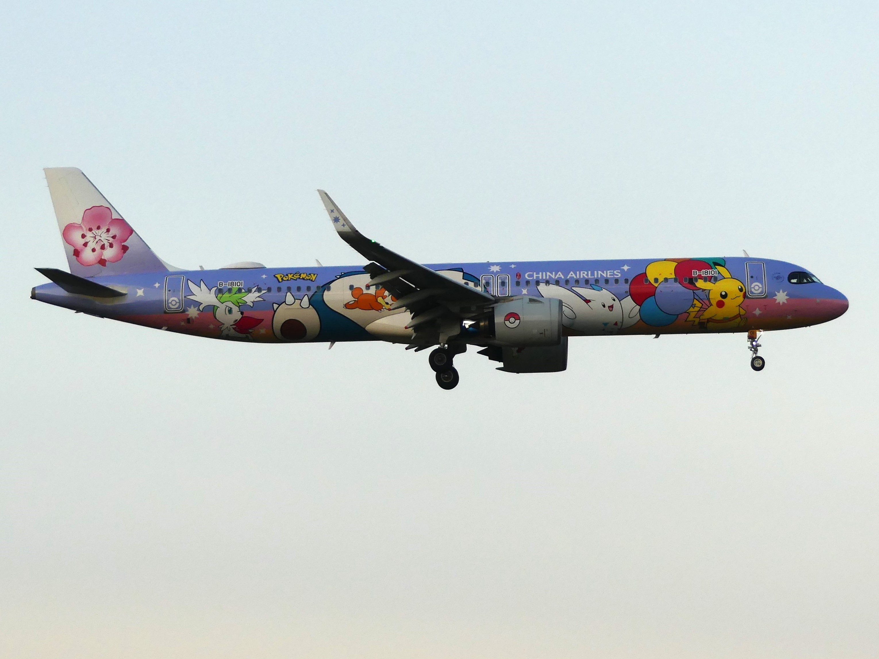 チャイナエアライン A321neo ポケモンジェット 1/150 新品 中華航空 A321neo ポケモン チャイナエアライン 模型