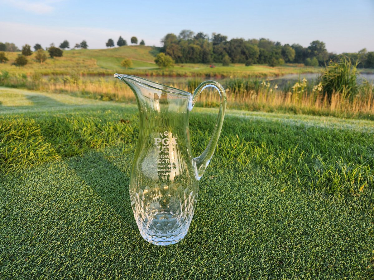 Iowa PGA Section (@iowapga) on Twitter photo .Final Round of the 92nd Iowa Open Presented by <a href="/RiversideCasino/">Riverside Casino & Golf Resort</a> at <a href="/bluetopridge/">bluetopridge</a> in Riverside. Good luck to everyone competing in the final round ā³ļø
Who will be crowned the 2025 Iowa Open Champion later this afternoon?
iowapga.bluegolf.com/bluegolf/iowap⦠.Final Round of the 92nd Iowa Open Presented by <a href="/RiversideCasino/">Riverside Casino & Golf Resort</a> at <a href="/bluetopridge/">bluetopridge</a> in Riverside. Good luck to everyone competing in the final round ā³ļø
Who will be crowned the 2025 Iowa Open Champion later this afternoon?
iowapga.bluegolf.com/bluegolf/iowapā¦